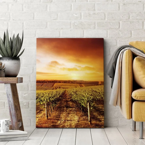 Canvas picture - Delicatly Fruity with a Note of the Sun - 65x120 cm