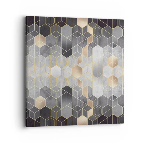 Canvas picture - Diamond Composition - 40x40 cm