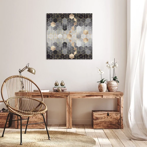 Canvas picture - Diamond Composition - 40x40 cm