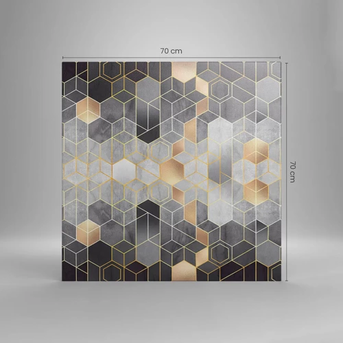 Canvas picture - Diamond Composition - 70x70 cm