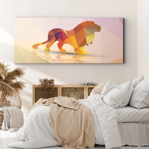 Canvas picture - Diamond King - 100x40 cm