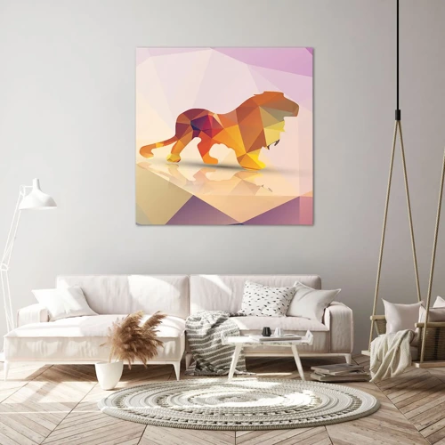 Canvas picture - Diamond King - 60x60 cm