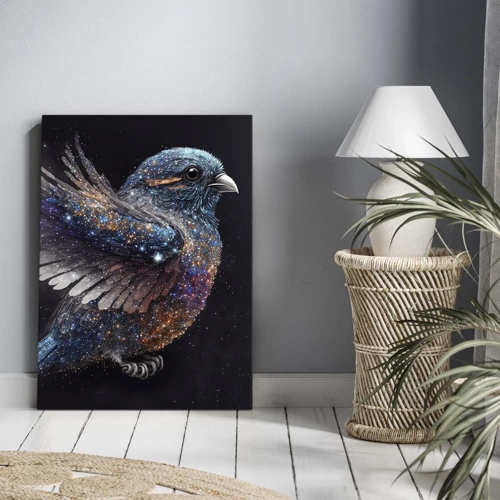 Canvas picture - Diamond Sparrow - 45x80 cm