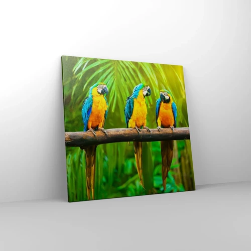 Canvas picture - Did You Hear that She…? - 70x70 cm