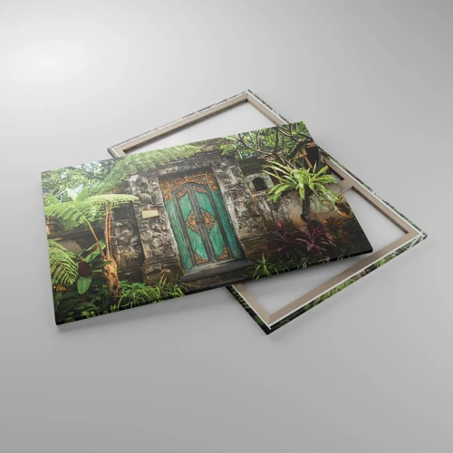 Canvas picture - Door to Exotic World - 120x80 cm