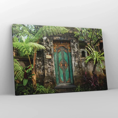 Canvas picture - Door to Exotic World - 120x80 cm