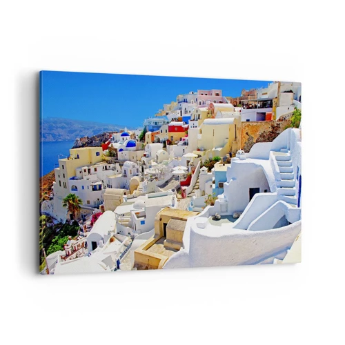 Canvas picture - Draming of a Greek Summer - 120x80 cm