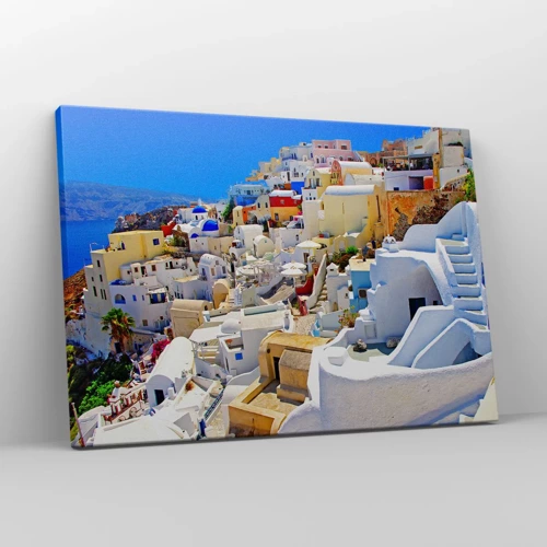 Canvas picture - Draming of a Greek Summer - 70x50 cm