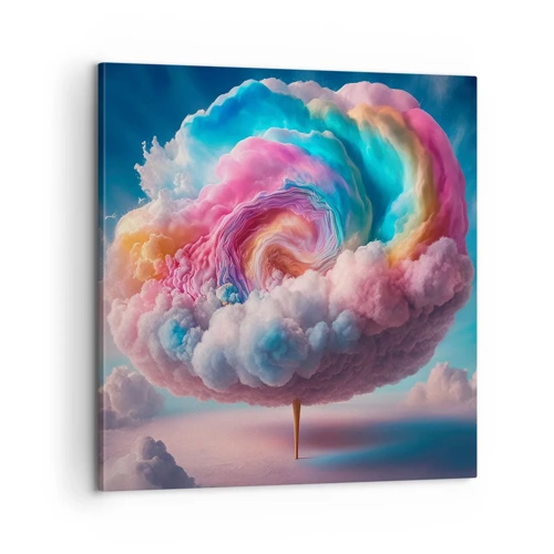 Canvas picture - Dream of a Funfair - 60x60 cm