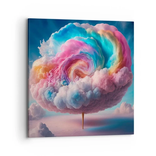 Canvas picture - Dream of a Funfair - 70x70 cm