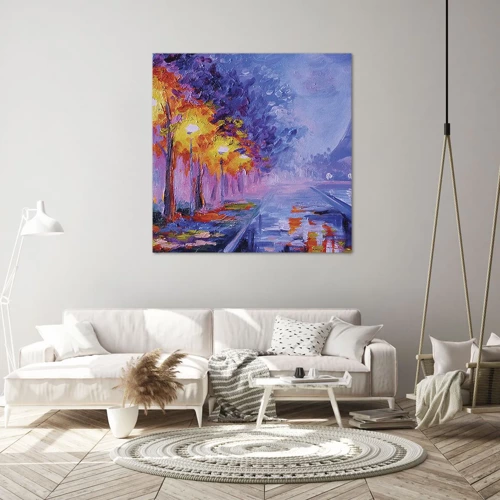 Canvas picture - Dreamed Walk - 30x30 cm