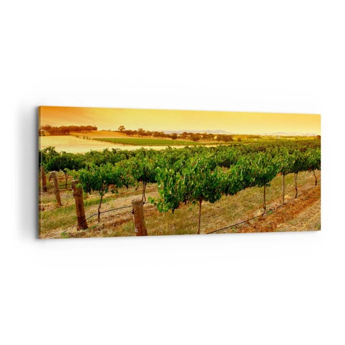 Canvas picture - Drink up the Sun - 100x40 cm