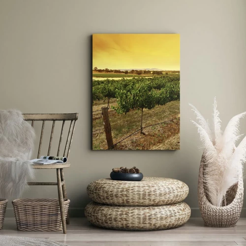 Canvas picture - Drink up the Sun - 55x100 cm