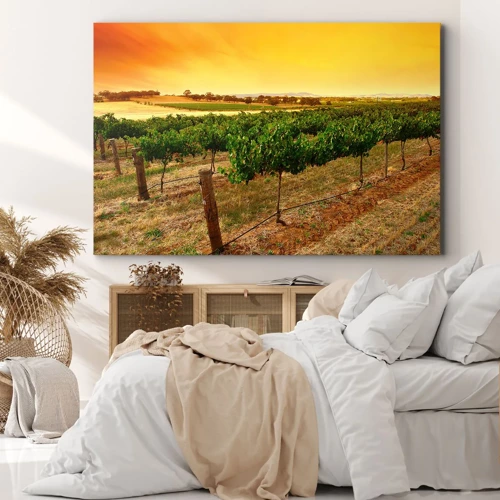 Canvas picture - Drink up the Sun - 70x50 cm