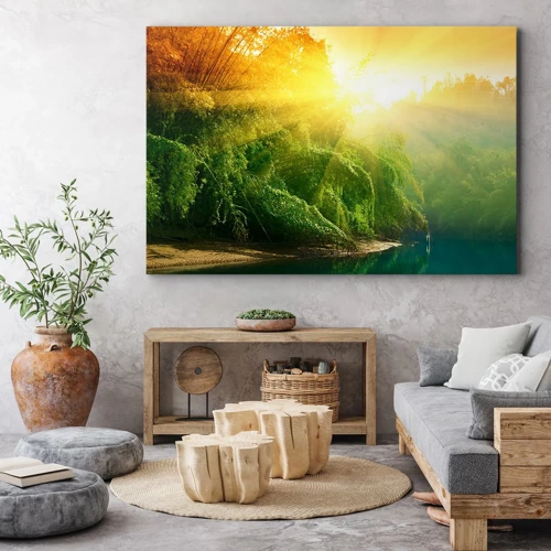Canvas picture - Drowning in the Sun and Shadow - 70x50 cm