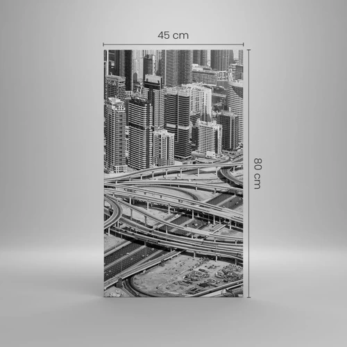 Canvas picture - Dubai - Impossible City - 45x80 cm