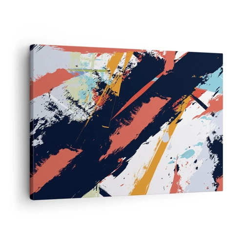 Canvas picture - Dynamic Composition - 70x50 cm