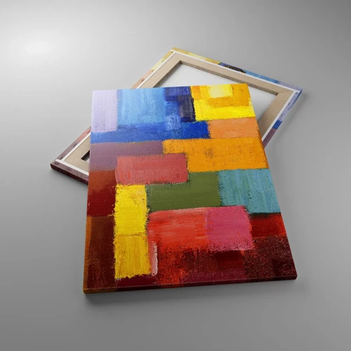 Canvas picture - Each Different, All Colourful - 50x70 cm