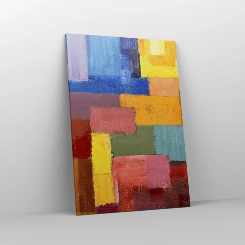 Canvas picture - Each Different, All Colourful - 70x100 cm