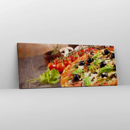 Canvas picture - Earthly Ingredients - 100x40 cm