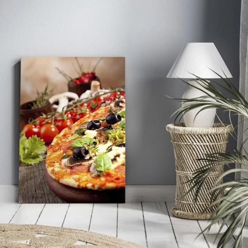 Canvas picture - Earthly Ingredients - 45x80 cm