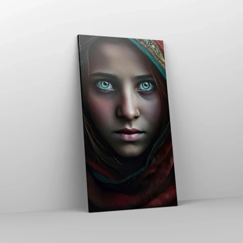 Canvas picture - Eastern Princess - 55x100 cm