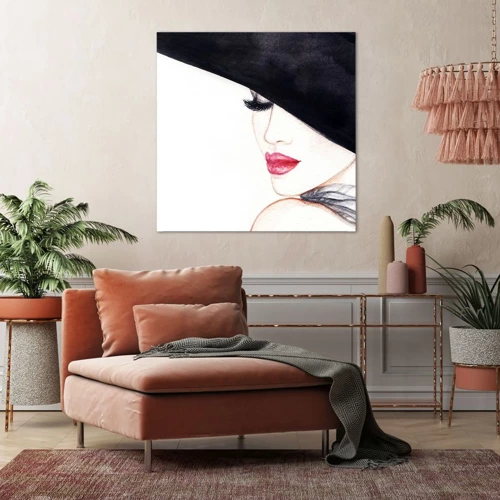 Canvas picture - Elegance and Sensuality - 30x30 cm