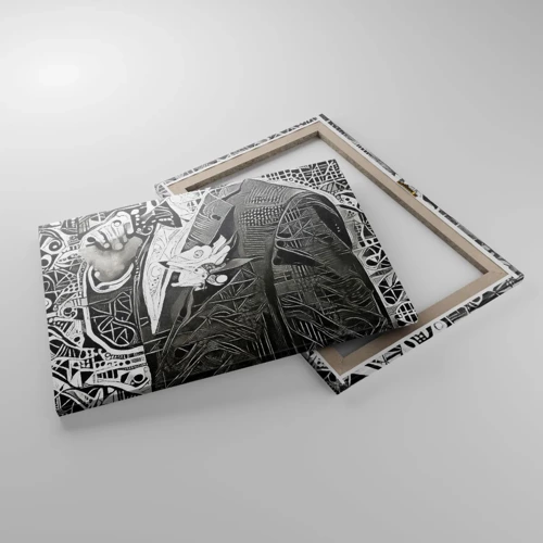 Canvas picture - Elegant in Grey - 70x50 cm