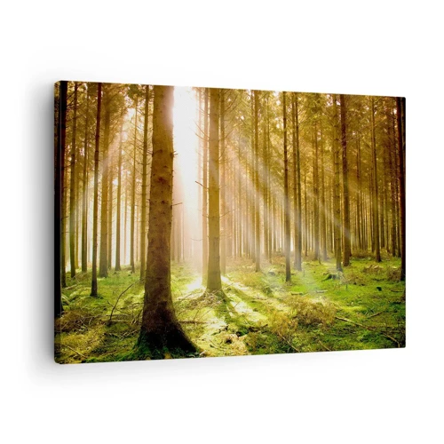 Canvas picture - Elfs Will Be Here Soon - 70x50 cm