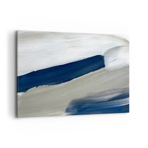 Canvas picture - Encounter with White - 100x70 cm