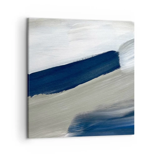 Canvas picture - Encounter with White - 50x50 cm