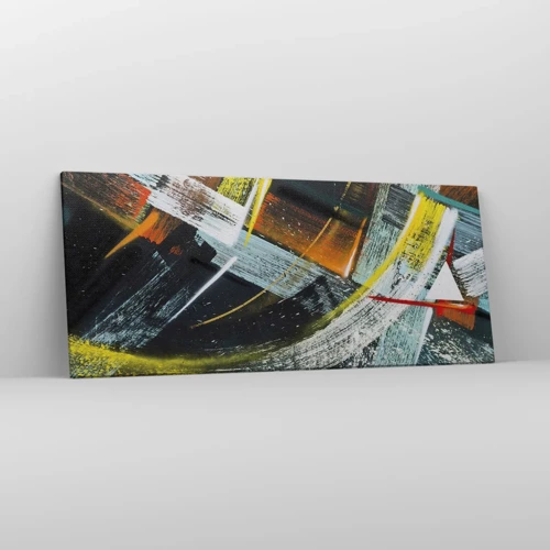 Canvas picture - Energy of Movement - 120x50 cm