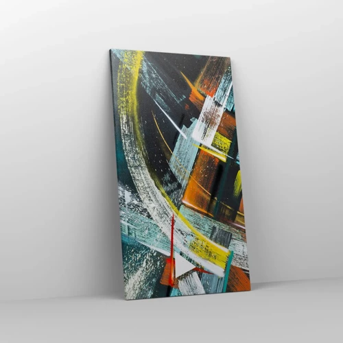 Canvas picture - Energy of Movement - 55x100 cm