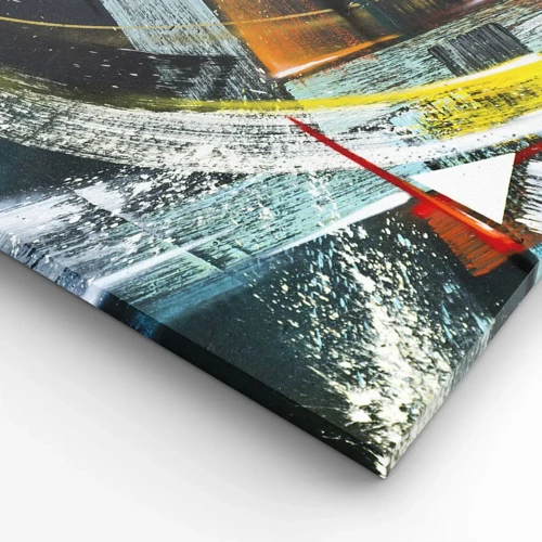 Canvas picture - Energy of Movement - 55x100 cm