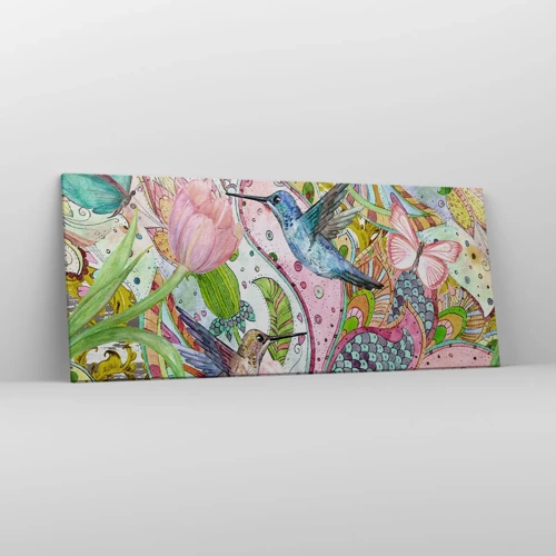 Canvas picture - Entwined in the Vines - 120x50 cm