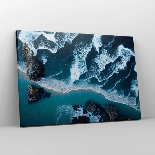 Canvas picture - Envelopped by Waves - 70x50 cm