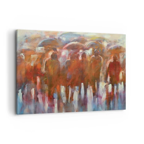 Canvas picture - Equal in Rain and Fog - 100x70 cm
