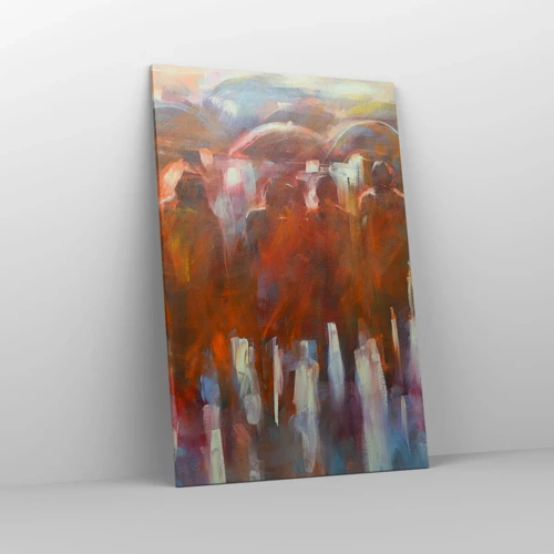 Canvas picture - Equal in Rain and Fog - 80x120 cm