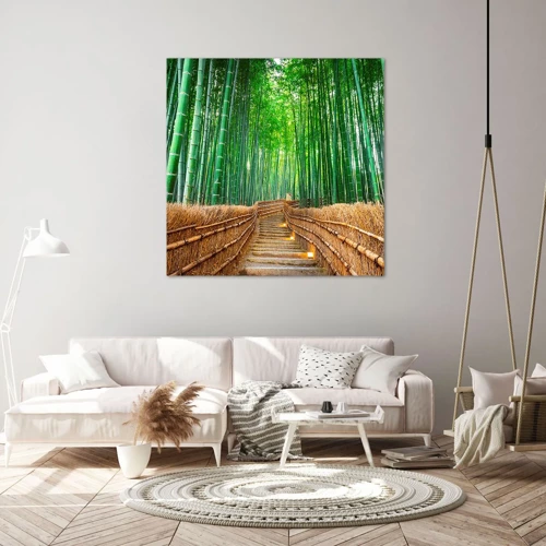 Canvas picture - Essence of Asian Nature - 30x30 cm