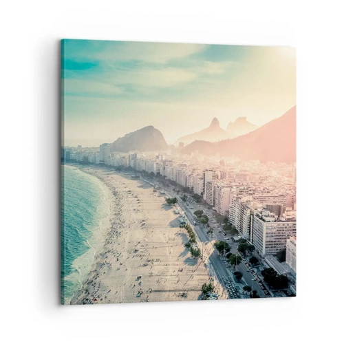 Canvas picture - Eternal Holiday in Rio - 60x60 cm