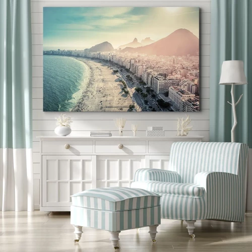 Canvas picture - Eternal Holiday in Rio - 70x50 cm