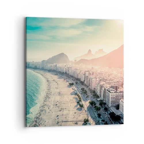 Canvas picture - Eternal Holiday in Rio - 70x70 cm