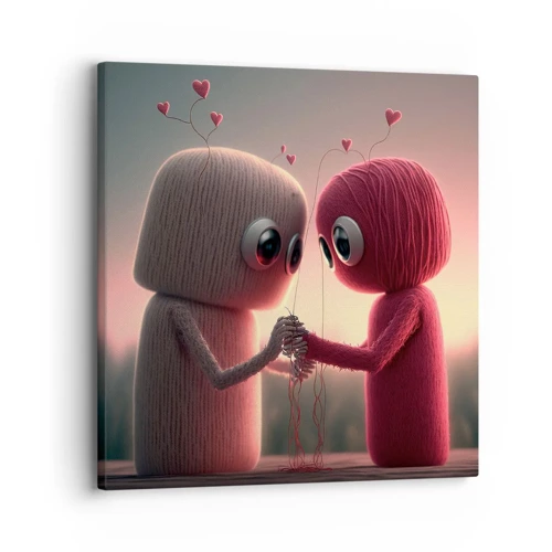 Canvas picture - Everyone Is Allowed to Love - 30x30 cm