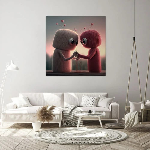 Canvas picture - Everyone Is Allowed to Love - 40x40 cm