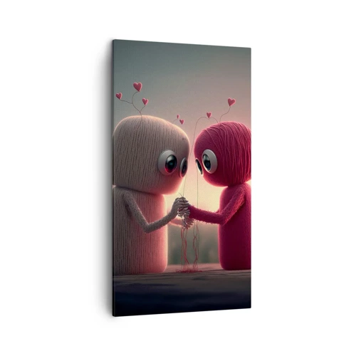 Canvas picture - Everyone Is Allowed to Love - 45x80 cm