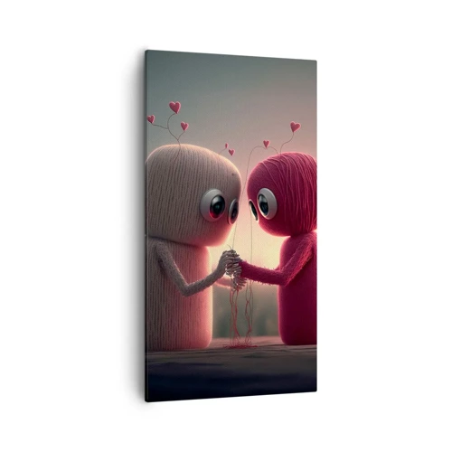 Canvas picture - Everyone Is Allowed to Love - 55x100 cm