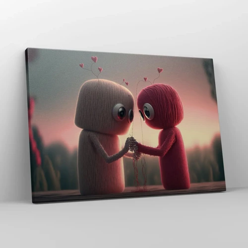Canvas picture - Everyone Is Allowed to Love - 70x50 cm
