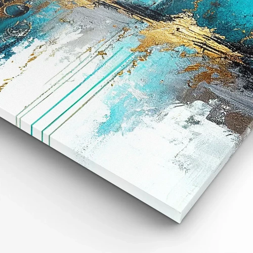 Canvas picture - Everything Flows - 100x40 cm