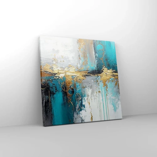 Canvas picture - Everything Flows - 30x30 cm