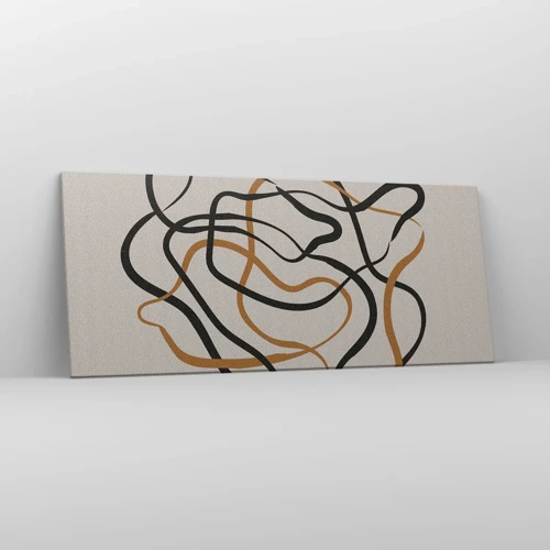 Canvas picture - Everything Is Tangled UP - 120x50 cm